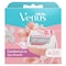 Gillette Venus Comfortglide Spa Breeze Women&#39;s Razor Blade Refills Pink 4 count