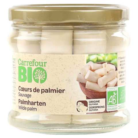 Carrefour Bio Organic Palm Hearts 446 Ml