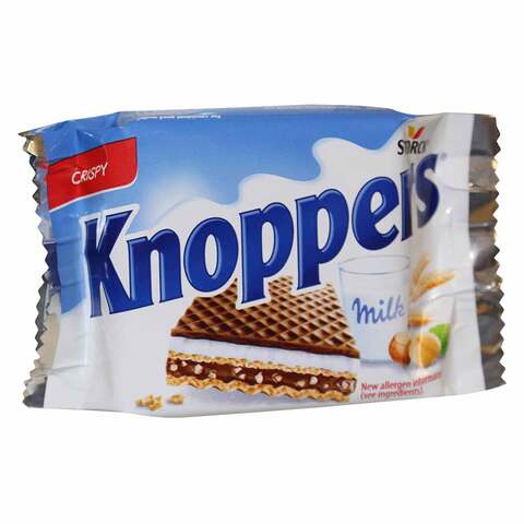 Knoppers Hazelnut Chocolate Wafers 25g price in Kuwait | Carrefour ...