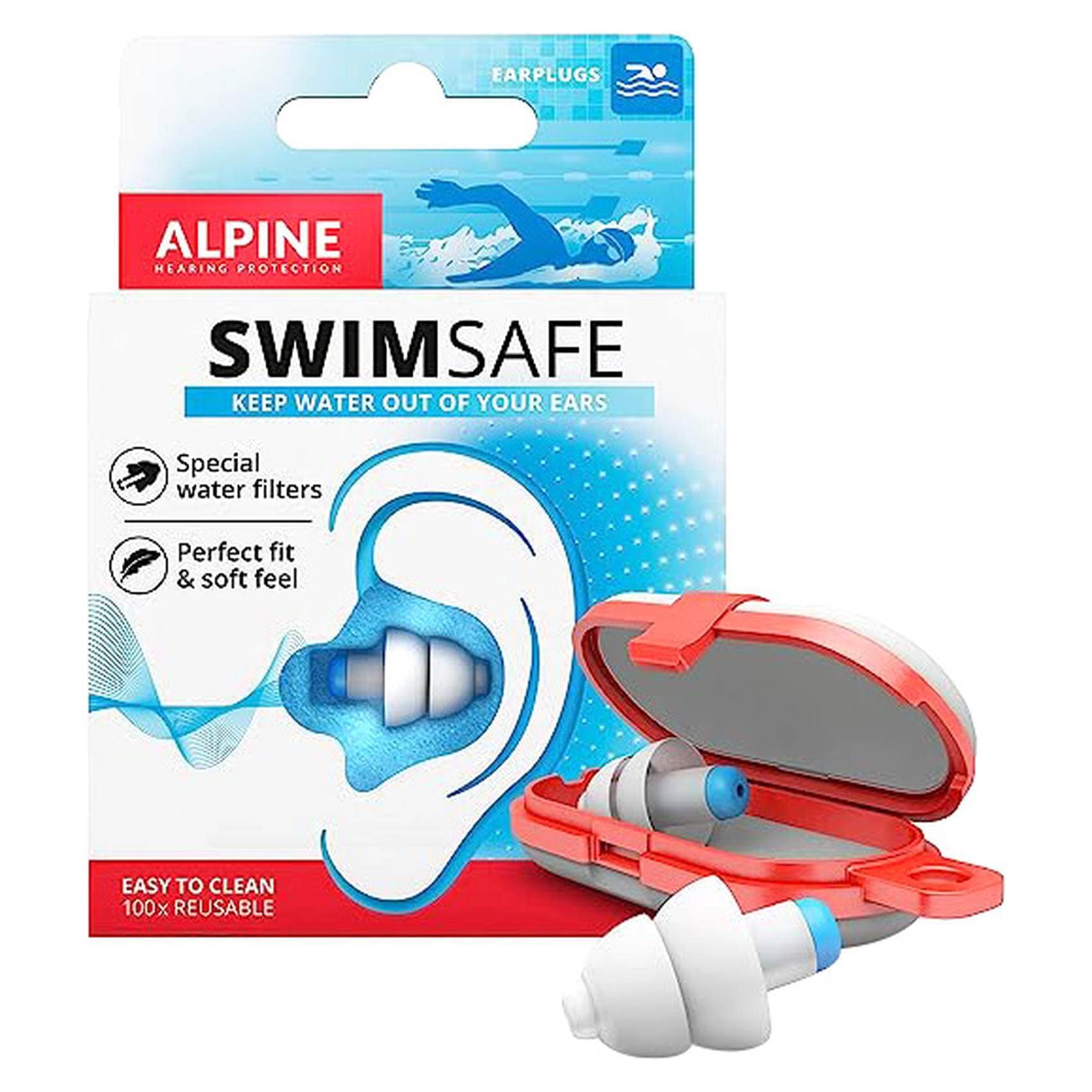 Buy Alpine SwimSafe Swimming Earplugs Online Shop Beauty  Personal Care  on Carrefour UAE