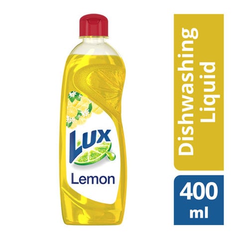 Lux sunlight lemon dishwashing liquid 400 ml