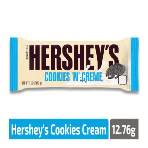 Hershey&#39;s cookies n&#39; creme 12.76 g