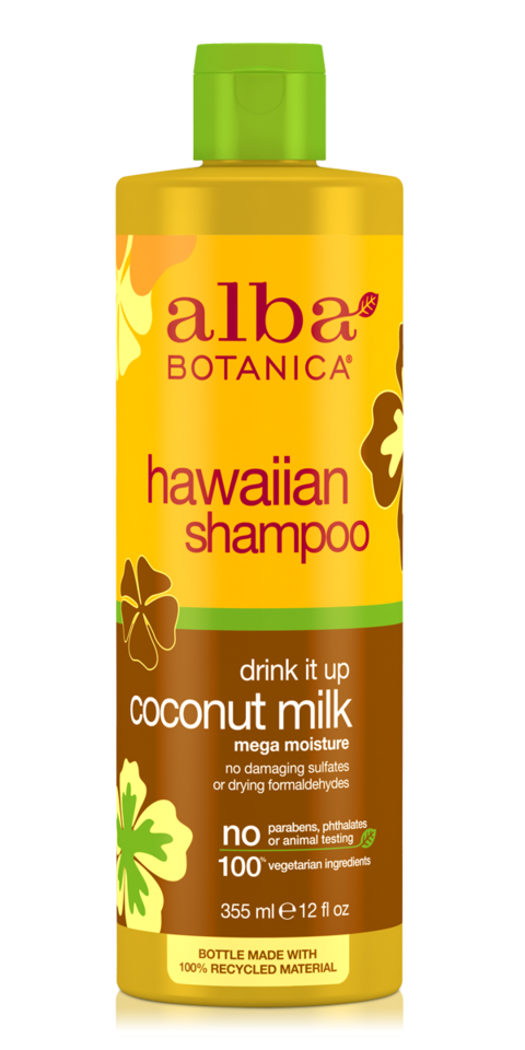 Alba - Hawain Drink It Up Coconut Milk Shampoo 355Ml