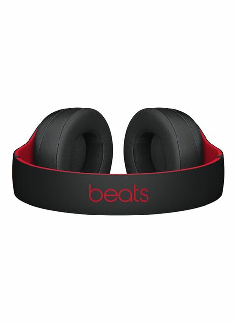 Beats Studio3 Wireless Over-Ear Headphones Defiant Black Red