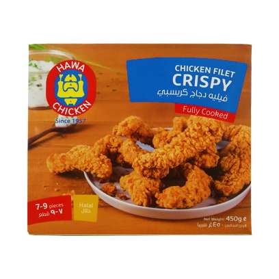 Hawa Chicken Crispy Chicken Filet 450GR
