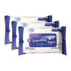 Buy Cool  cool traveling wipes 30 pieces  2 + 1 free in Saudi Arabia