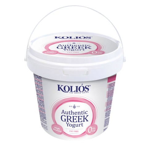 Kolios Authentic 0% Fat Greek Yoghurt 1kg
