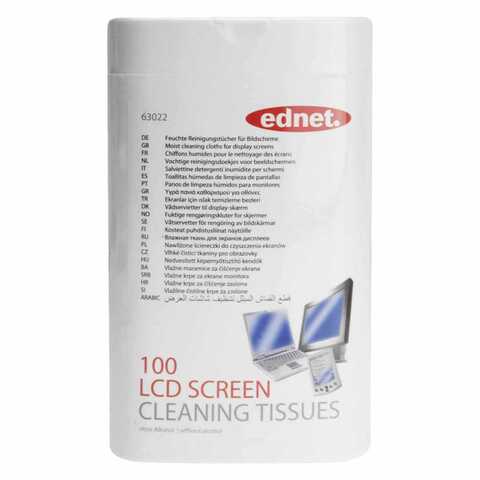 EDNET CLEANING LCD TISSUE 100