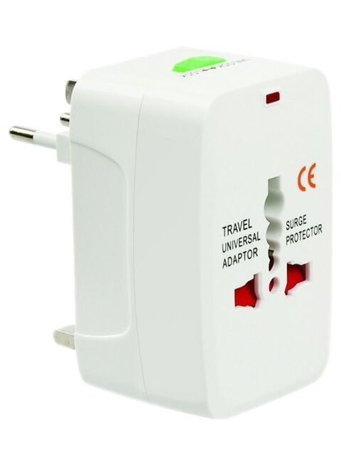 Generic All-In-One Ac Adapter Plug White