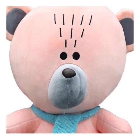 Cuddles Marshmallow Bear Plush Toy Pink 45cm Online Carrefour UAE