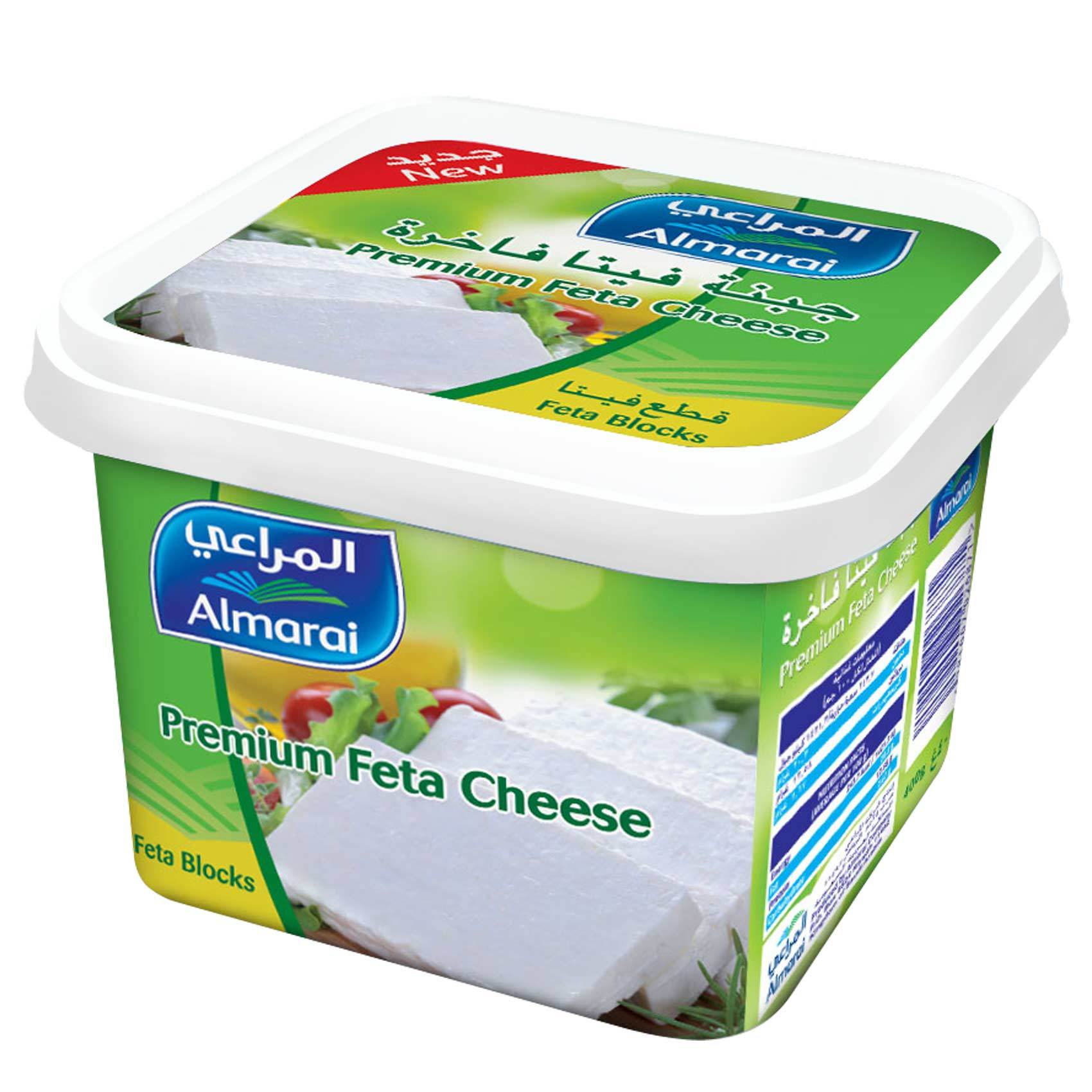 Buy Almarai Premium Feta Cheese Full Fat 400g Online Shop Fresh Food On Carrefour Uae 