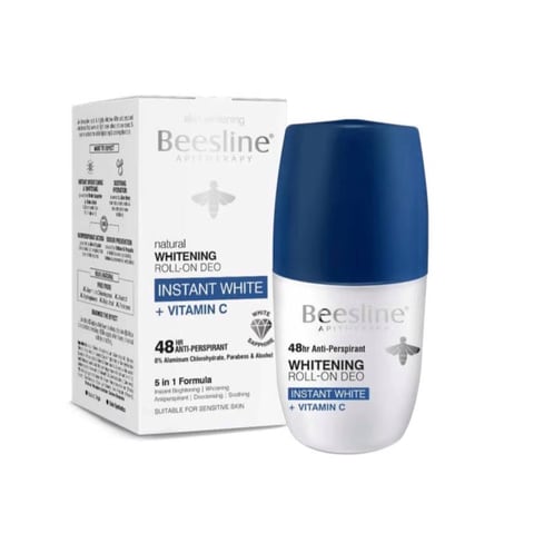 BEESLINE Whitening Roll-On Deodoroant - Instant White - Vitamin C 50ml ...
