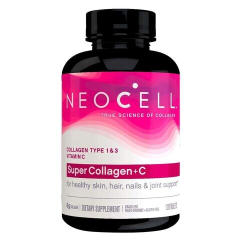Neocell Super Collagen + Vitamin C Dietary Supplement 120 Tablets