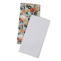 Floral Print Kitchen Towel,Set of 2 Pcs