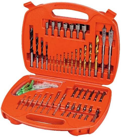 Black &amp; Decker Titanium Drilling &amp; Screwdriving Set - A7066
