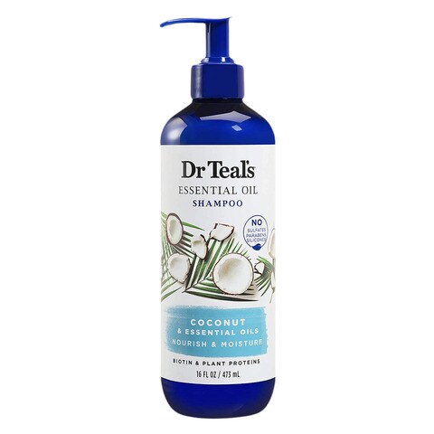 Dr. Teal&#39;s Essential Oil And Coconut Shampoo 473ml