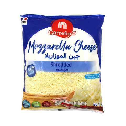 Carrefour Mazzarella Shredded Cheese 1kg