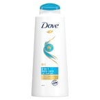 Buy Dove 2 in 1 Shampoo and Conditioner for Dry Hair Daily Care Nourishing Care 600ml in UAE