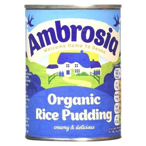 Ambrosia Organic Rice Pudding 400g