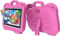 Atouch Early Education KT4 Smart Android Kids Tablet, 7 Inch Display WiFi Supported Tablet Protective With EVA Case, 3-5 Year Old Kids (Rose Red)