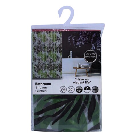 Bathroom Shower Curtain Ya10 Multicolour 180X180Cm