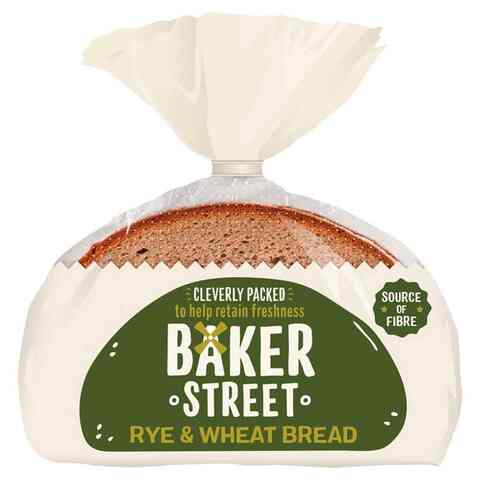Baker Street Rye &amp; Wheat Bread 500g