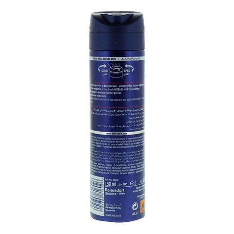 NIVEA MEN Antiperspirant Spray for Men, 48h Protection, Dry Impact, 150ml