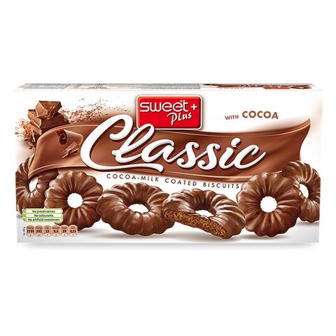 Sweet Plus Classic Biscuits With Cocoa 170GR