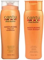 Buy Cantu Moisturizing Cream Shampoo 13.5 oz  Moisturizing Rinse Out Conditioner 13.5 oz in UAE