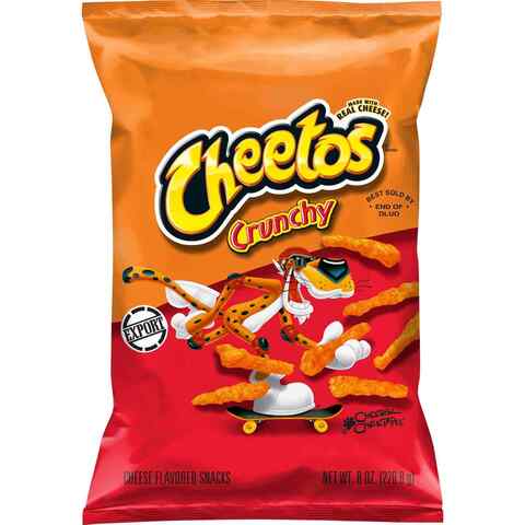 Buy Cheetos Crunchy Cheese Chips 226g in UAE