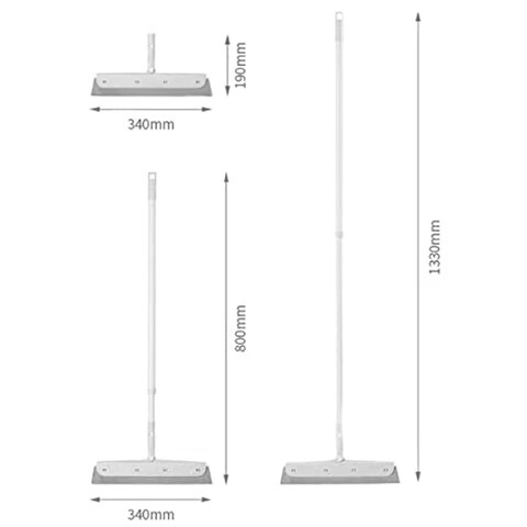 Aiwanto Wiper Floor Wiper Squeeges Bathroom Wiper Sweeper Broom