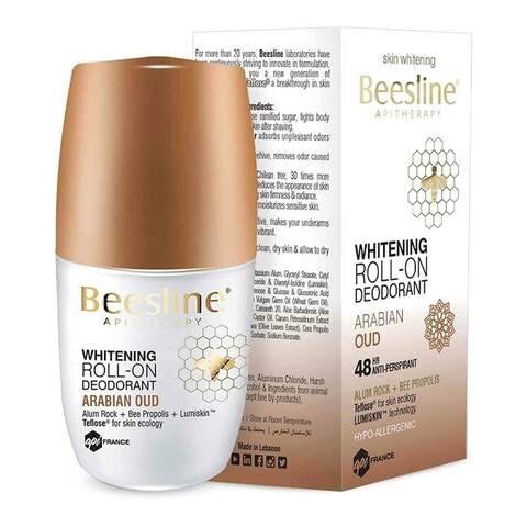Beesline Roll-On Deodorant Arabian Oud Clear 50ml