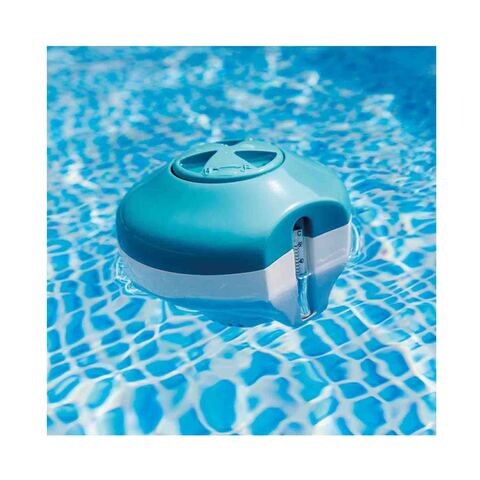 انتيكس موزع الكلور و ميزان الحرارة العائم لحمام السباحة