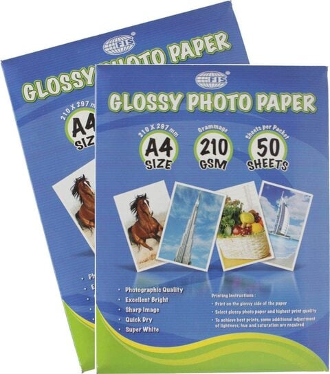 Glossy photo paper deals a4