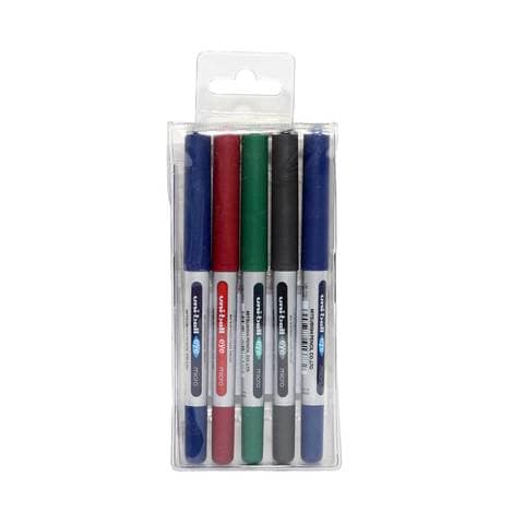 Buy Uni-ball Eye Multicolour Ink Roller Ball Pen 0.7 mm (Pack of 5