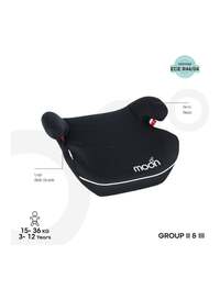 Moon Kido Baby Booster Car Seat, Group 2/3 (22-36 Kg) - Black
