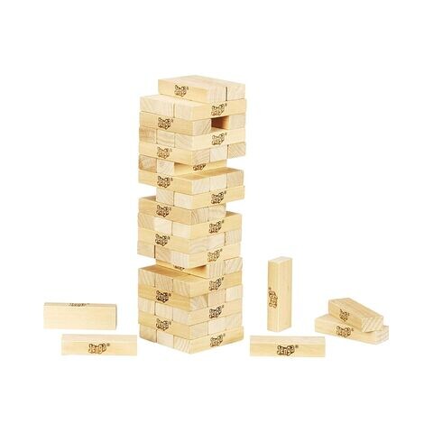 Hasbro Classic Jenga Puzzle A2120 Beige 54 PCS