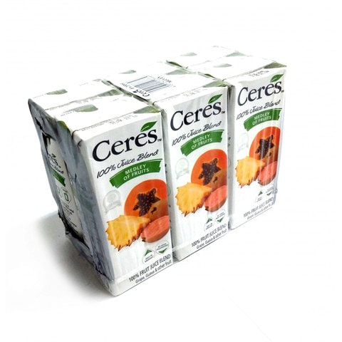 Ceres Medley Of Fruits Blend Juice 200ml Pack of 6