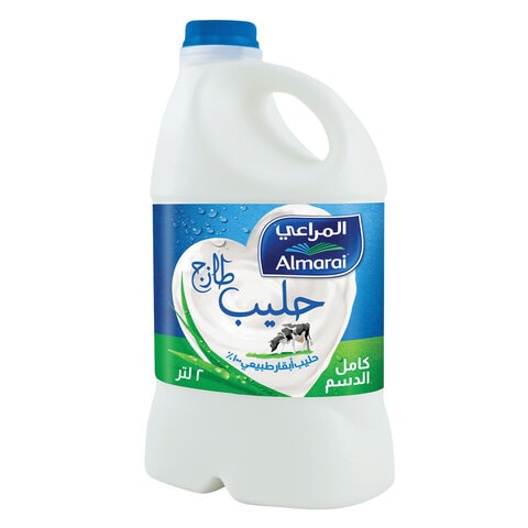 Buy Almarai Full Fat Fresh Milk 2L in Saudi Arabia