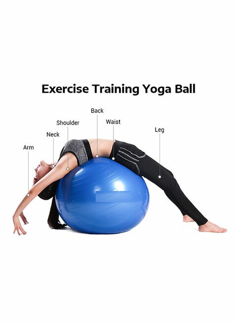 Fitness Pro Exercise Birthing Ball With Quick Pump 75Cm