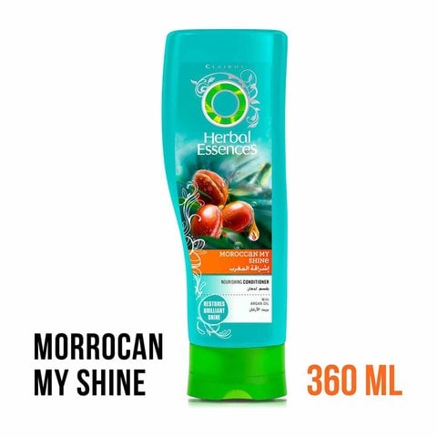 Herbal Essences Nourishing Conditioner, Moroccan My Shine, Argan Oil - 360 ml