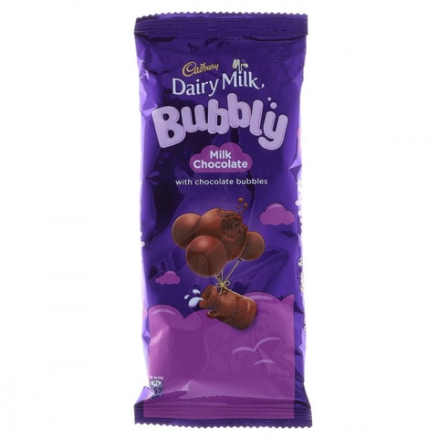 Cadbury Dairy Milk Bubbly Milk Chocolate 87 gr