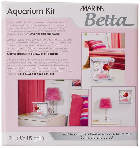 Hagen Marina Betta Kit - Floral 2L