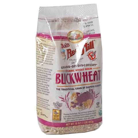 Bob&#39;s Red Mill Organic Whole Grain Buckwheat 453 Gram