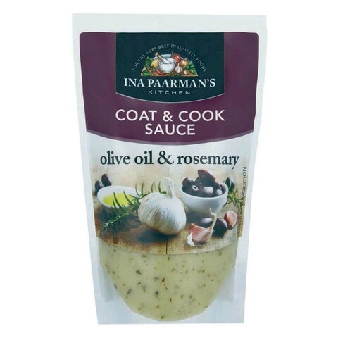 Ina Paarmans Kitchen Olive Oil And Rosemary Coat And Cook Sauce 200ml