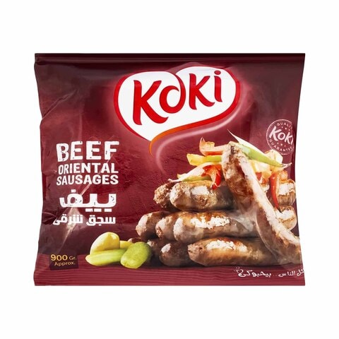 Koki Beef Oriental Sausages - 900 Gm