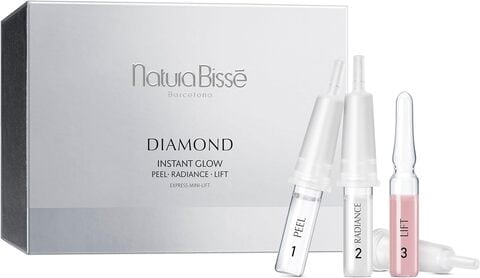 Natura Bisse Diamond Instant Glow Peel Radiance Lift 12x1.5ml Mini Set