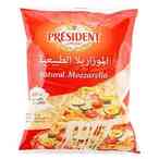 Buy President Shredded Mozzarella Cheese 200 gr in Kuwait