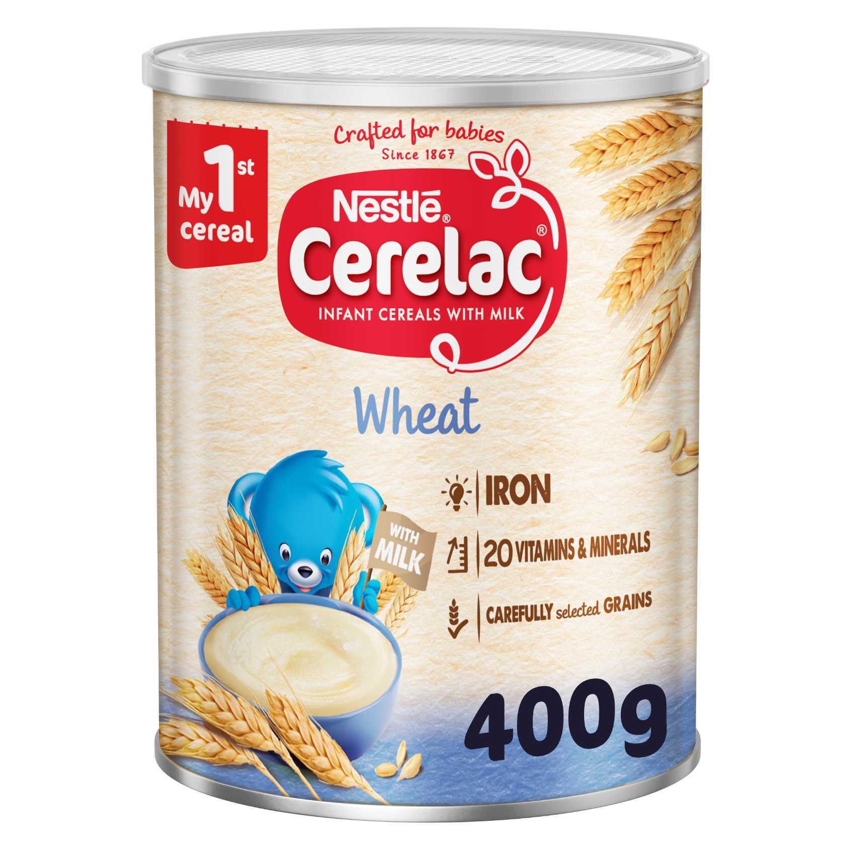 Whole wheat deals baby cereal