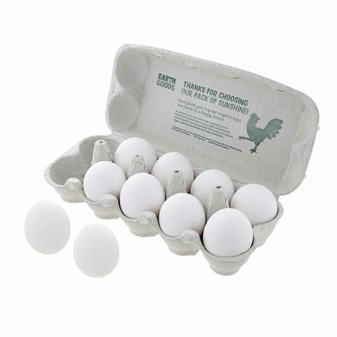 Earth Goods Organic Eggs 10 PCS